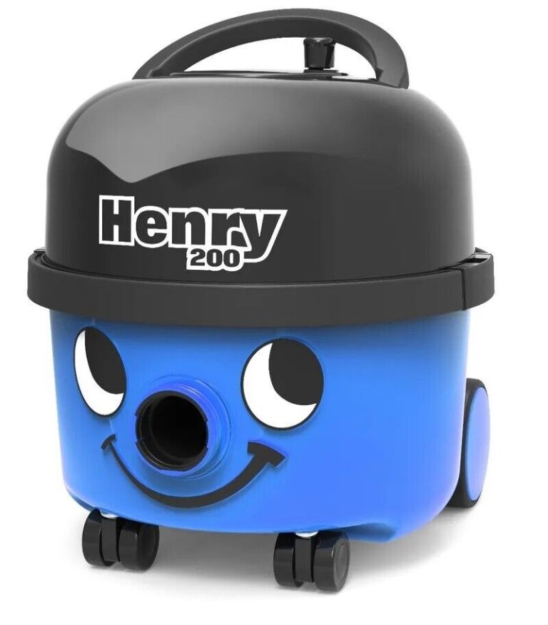 Numatic Henry Pro Dry Commercial Vacuum Cleaner Blue Hvr200b