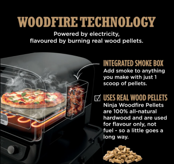 Ninja Woodfire Outdoor Oven OO101 - Image 8