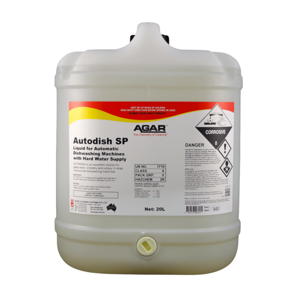 20L Agar Autodish SP for glass-ware, crockery, and cutlery