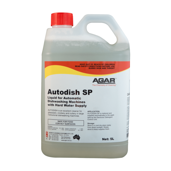 5L Agar Autodish SP for glass-ware, crockery, and cutlery