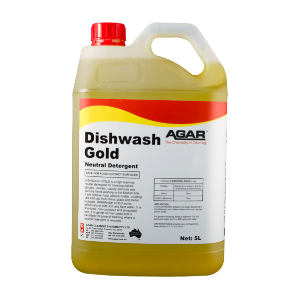 5L Agar Dishwash liquid with high-foaming neutral detergent