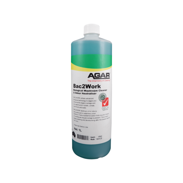 1L Agar biological Toilet and Bathroom Cleaning Bac2Work