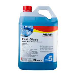 5L Agar Fast Glass glass cleaner for stainless steel and chrome surfaces