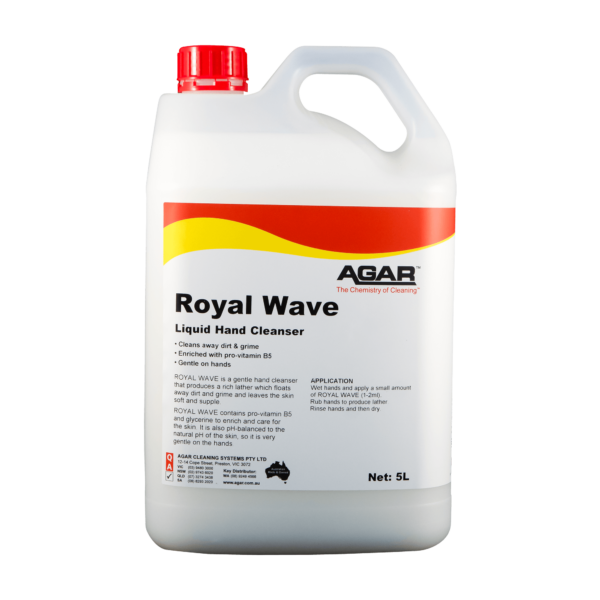 5L Agar ROYAL WAVE thick liquid hand soap with rich lather
