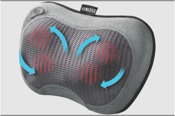 Homedics Shiatsu Comfort Massage Pillow with Heat - Image 4