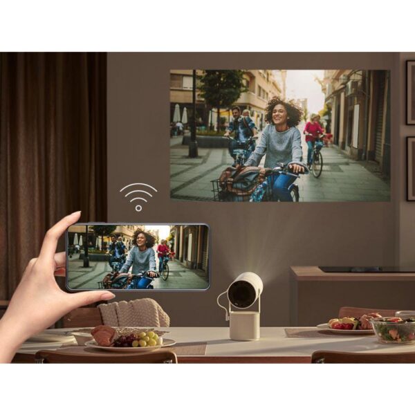 Samsung Freestyle Portable Projector 100" Screen - White - Image 5