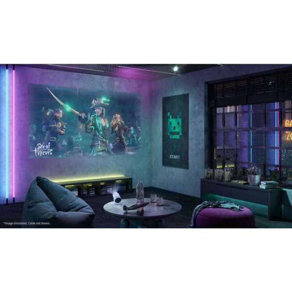 Samsung Freestyle Portable Projector 100" Screen - White - Image 3