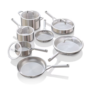 Ninja EverClad Commercial Grade Stainless Steel 7 Piece Cookware Set C99012ANZ
