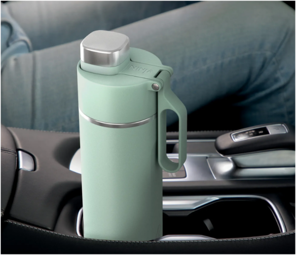 Ninja Thirsti 700ml Travel Bottle Seafoam Blue - DW2401MT - Image 5