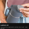 Ninja Thirsti 700ml Travel Bottle charcoal grey DW2401GY - Image 3