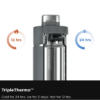Ninja Thirsti 700ml Travel Bottle charcoal grey DW2401GY - Image 2