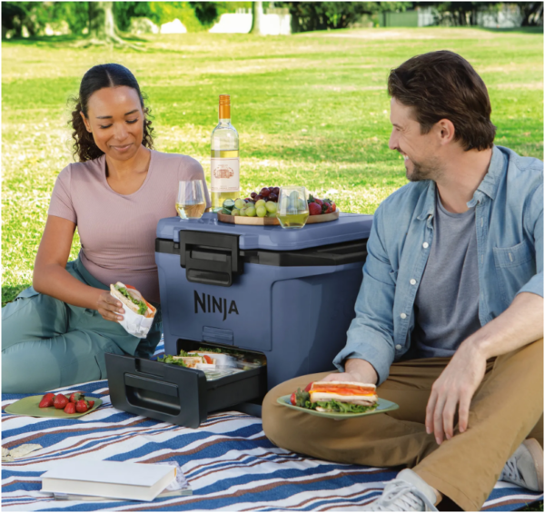 Ninja FrostVault 28L Hard Cooler with Dry Zone Lakeshore Blue - Image 11