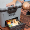 Ninja FrostVault 47L Hard Cooler with Dry Zone stale grey - Image 9