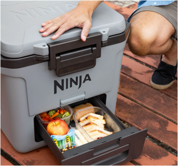 Ninja FrostVault 28L Hard Cooler with Dry Zone Slate Grey - Image 9