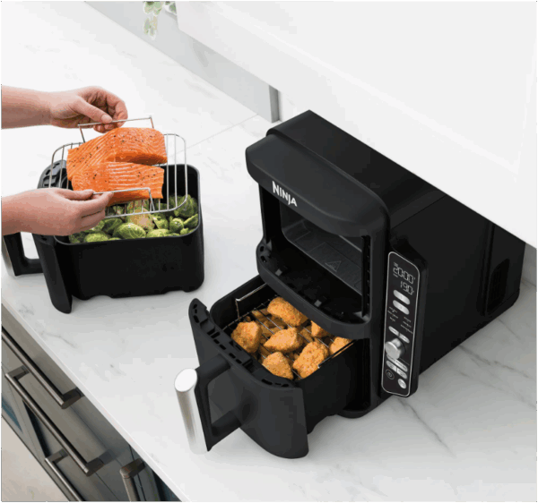 Ninja DoubleStack XXXL 9.5L 2 Drawer Air Fryer SL400 - Image 7