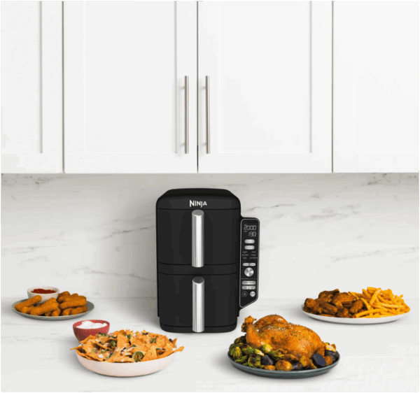 Ninja DoubleStack XXXL 9.5L 2 Drawer Air Fryer SL400 - Image 3