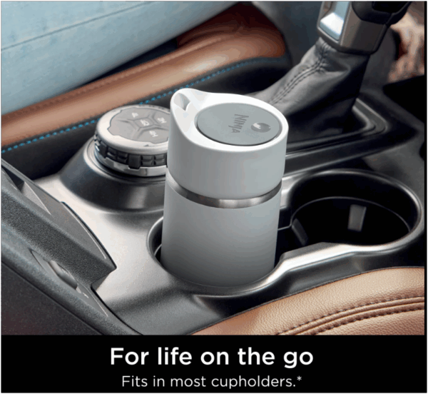 Ninja Sip Perfect 354ml Insulated Travel Bottle Alpine White - Image 3