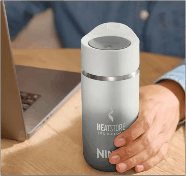 Ninja Sip Perfect 354ml Insulated Travel Bottle Alpine White - Image 8
