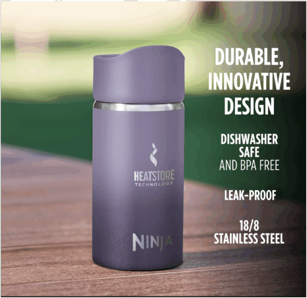 Ninja Sip Perfect 354ml Insulated Travel Bottle Wisteria Purple - Image 7