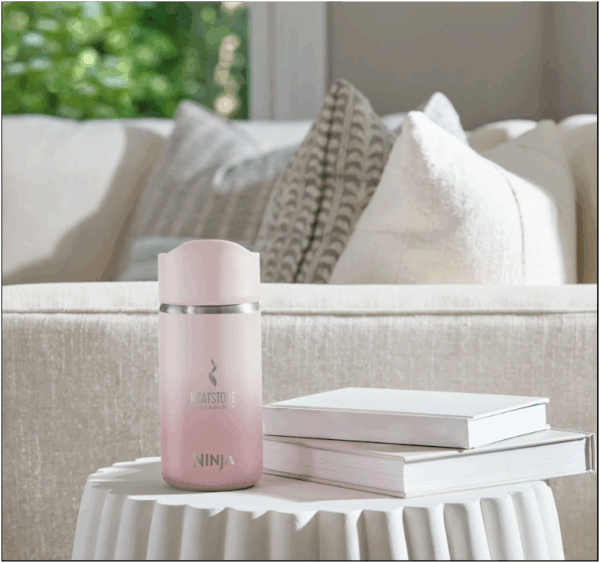 Ninja Sip Perfect 354ml Insulated Travel Bottle Rose Quartz - Image 4