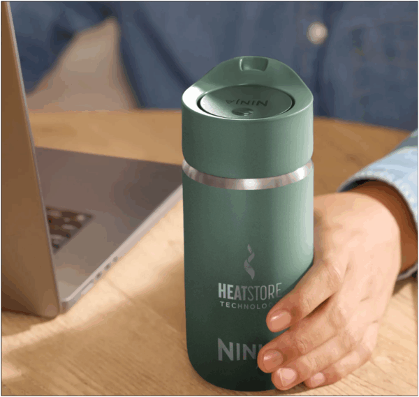 Ninja Sip Perfect 354ml Insulated Travel Bottle Jade Green - Image 4