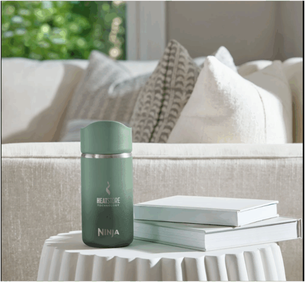 Ninja Sip Perfect 354ml Insulated Travel Bottle Jade Green - Image 3