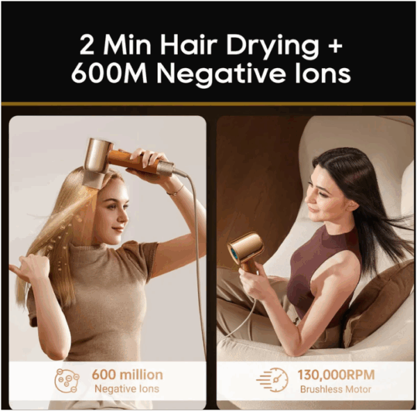 Dreame Hair Miracle Hair Dryer - Gold - Image 5