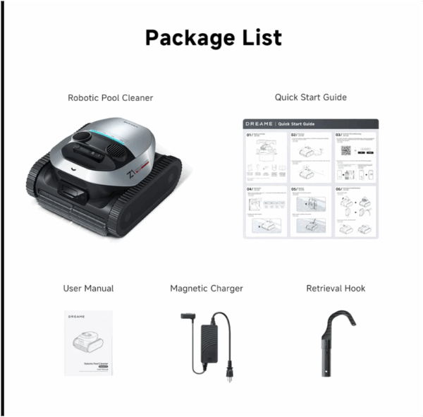Dreame Z1 Robotic Pool Cleaner - Image 7