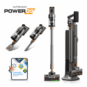 KRAPOF Auto Clean Power Q3 Stick Vacuum with Self-Emptying System