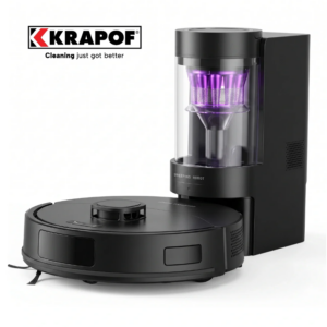 KRAPOF Self Empty Robo VacIQ Robot Vacuum and Mop
