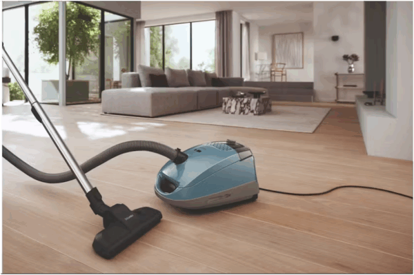 Miele Guard S1 Bagged Barrel Vacuum Cleaner - Nordic Blue - Image 2