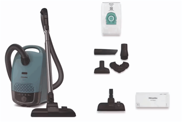 Miele Guard S1 Bagged Barrel Vacuum Cleaner - Nordic Blue - Image 7