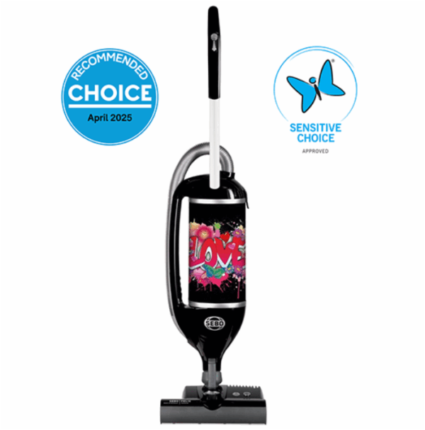 SEBO Felix Graffiti Upright Vacuum Cleaner