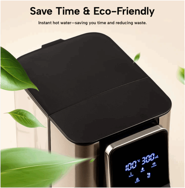 KLEVA Instant Hot Water Dispenser Deluxe – Smart Touch Temp & Volume Control - Image 8