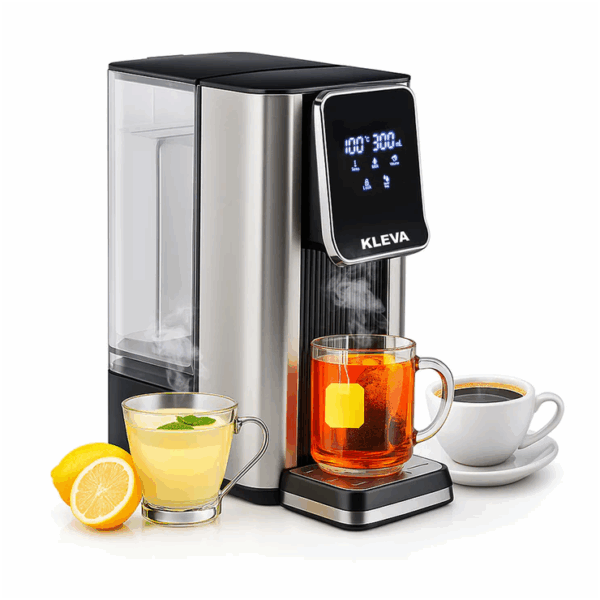 KLEVA Instant Hot Water Dispenser Deluxe – Smart Touch Temp & Volume Control