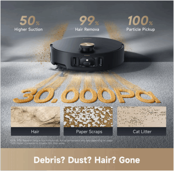 Dreame Aqua10 Roller Robot Vacuum Cleaner - Image 7