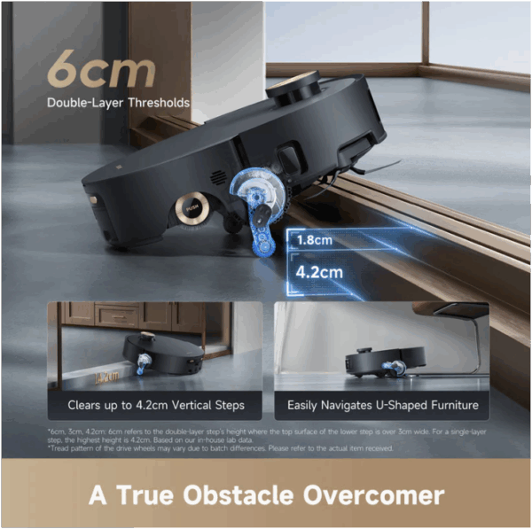 Dreame Aqua10 Roller Robot Vacuum Cleaner - Image 4