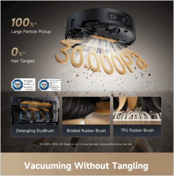 Dreame Aqua10 Ultra Roller Robot Vacuum Cleaner - Image 8