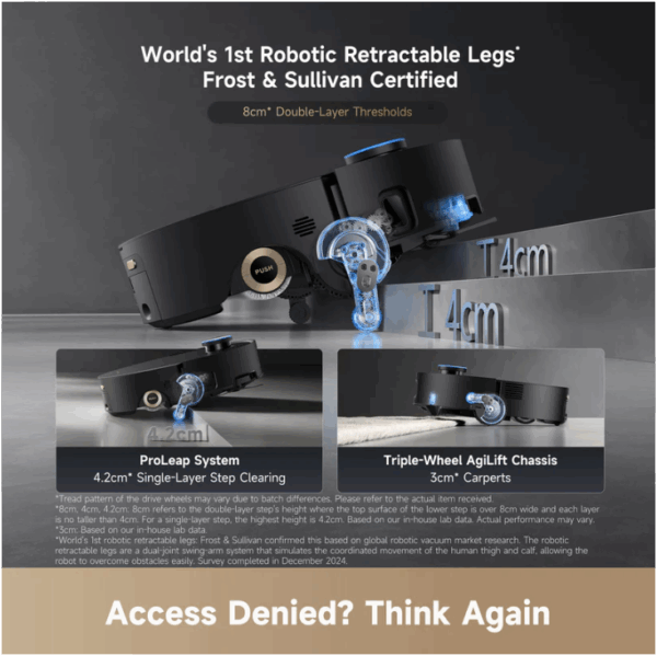 Dreame Aqua10 Ultra Roller Robot Vacuum Cleaner - Image 6