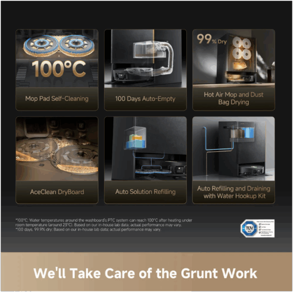 Dreame Matrix10 Ultra Robot Vacuum Cleaner with mutli- mop switching technology - Image 5