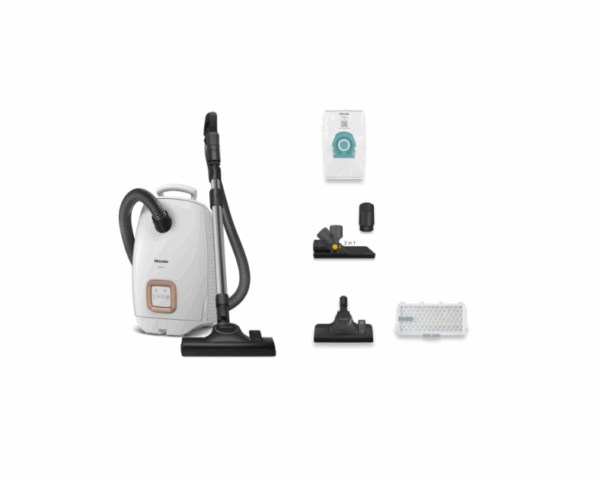 Miele Guard L1 Allergy Bagged Vacuum Cleaner - Brilliant White - Image 4