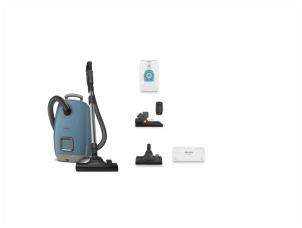 Miele Guard L1 Bagged Vacuum cleaner Obsidian Black-Nordic blue - Image 3