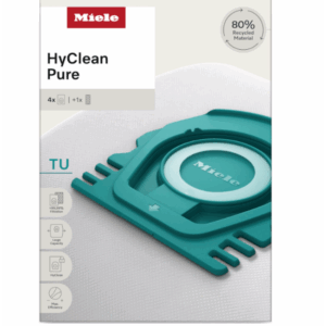 4(pk) Miele TU HyClean Pure Vacuum Bags Fits Guard L1 Guard S1 Models
