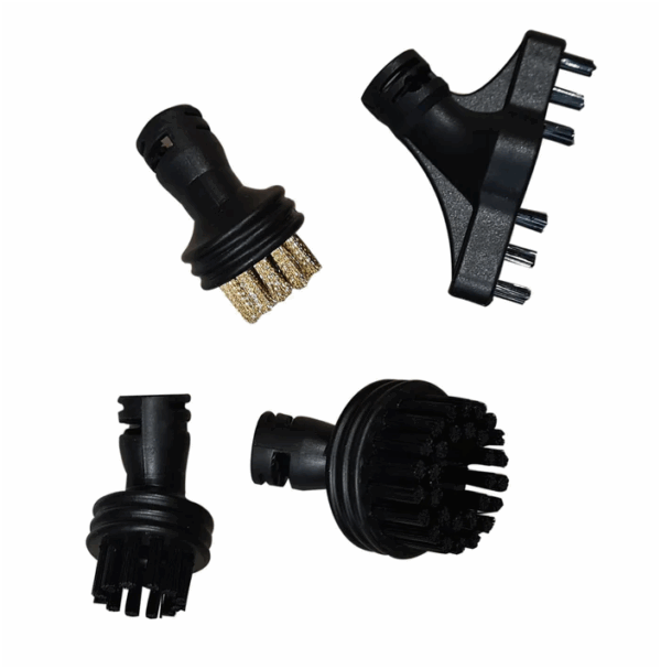 Wertheim Dual Steam Plus 4-Piece Brush Accessory Set