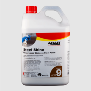 5L Agar Steel Shine polish for stainless steel and aluminium surfaces