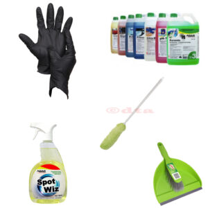 Unopened cleaning products