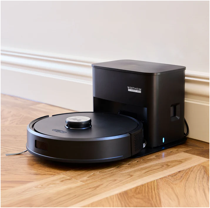 Wertheim SpinBot Pro Robot Vacuum Cleaner with Auto Empty Station