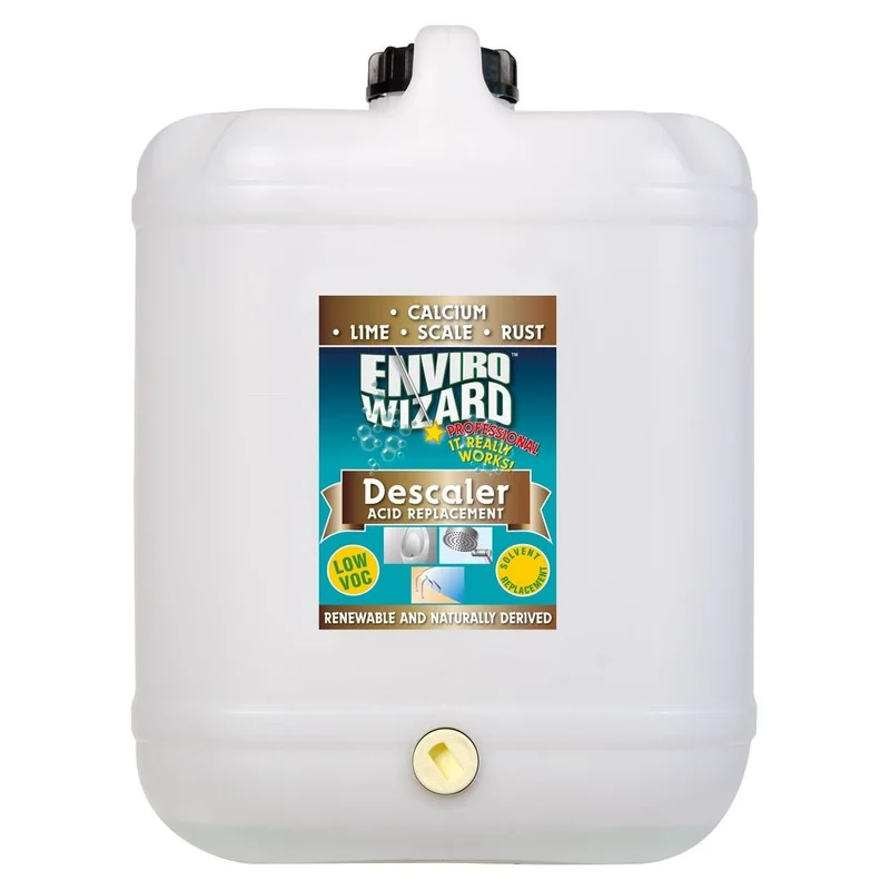 Enzyme Wizard Descaler non-caustic Industrial strength Descaler 20L