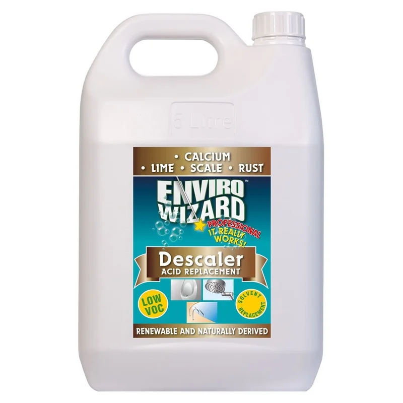 Enzyme Wizard Descaler non-caustic Industrial strength Descaler 5L