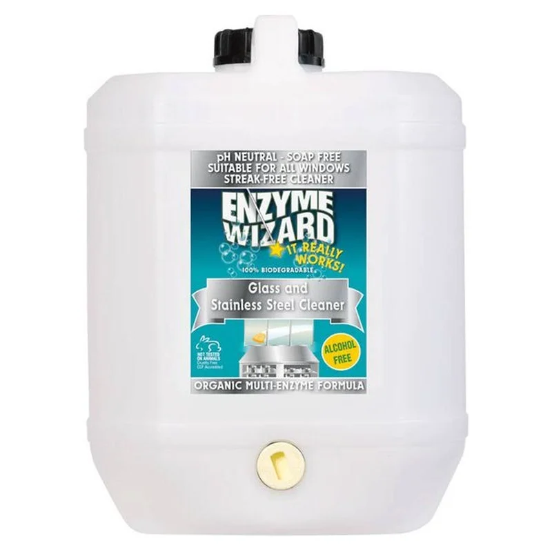 Enzyme wizard Glass and Stainless Steel Cleaner Enzyme Wizard 10L